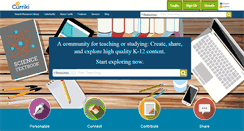 Desktop Screenshot of curikki.com
